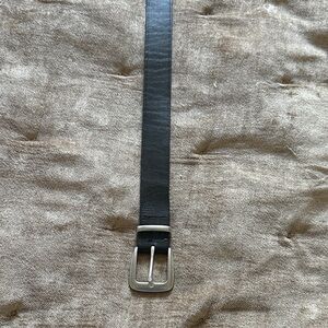 Maxwell Classic Black Leather Belt